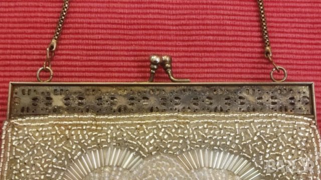 Бална, вечерна чантичка, с маниста. , снимка 5 - Чанти - 40628069