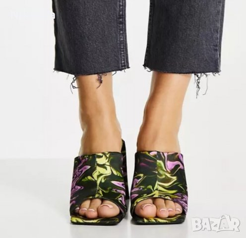 Ефектни дамски чехли ASOS, номер 37 и 38. НОВИ!, снимка 3 - Сандали - 35406276