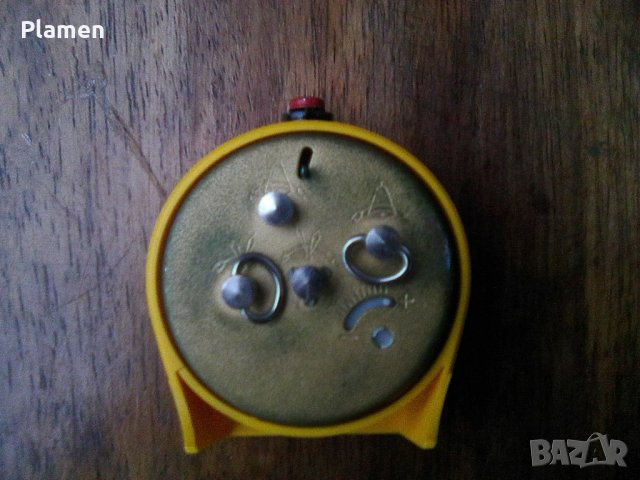 Стар механичен съветски часовник Слава будилник, снимка 2 - Други - 38879854