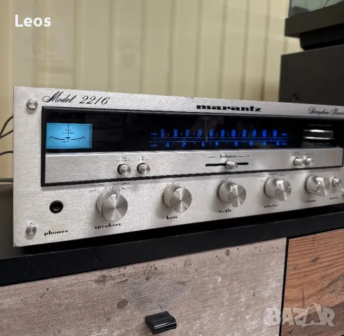 💥🔊Ретро ресивър - усилвател MARANTZ 2216 - 1976-1978 г. - Made in Japan🔊💥, снимка 2 - Ресийвъри, усилватели, смесителни пултове - 49450259