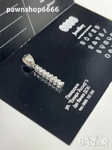 Сребърна висулка 925, снимка 2 - Колиета, медальони, синджири - 49313295