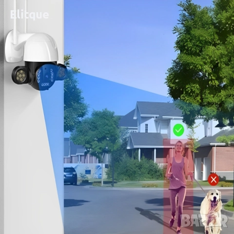 Външна охранителна PTZ WIFI камера, снимка 4 - Други - 52861211