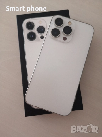 Iphone 13 Pro Silver 128 gb /100%Battery health , снимка 5 - Apple iPhone - 52639764