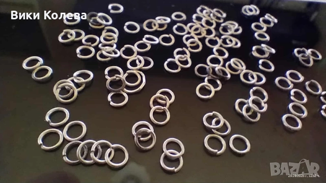 метални халкички за бижута и аксесоари, снимка 1