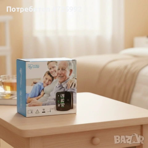 Преносим дигитален апарат за кръвно налягане за китка с LCD дисплей и памет, снимка 9 - Смарт гривни - 53311001