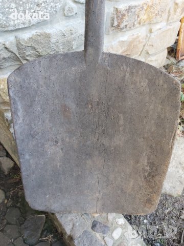 Стара дървена лопата за печене на Хляб -100 годишна, снимка 4 - Други ценни предмети - 43925214