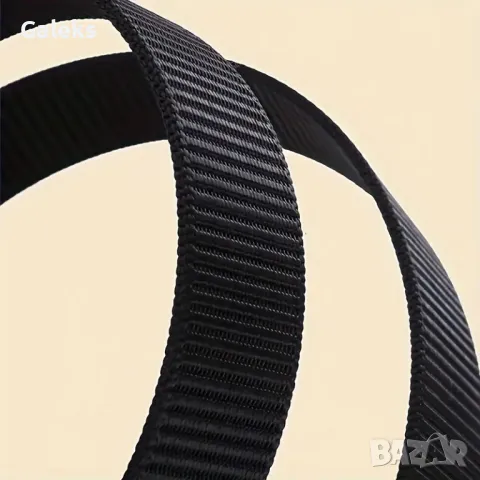 Мъжки тактически плетен колан с автоматична катарама*-Ежедневено/Работен за планина, спорт и туризъм, снимка 4 - Колани - 50049044