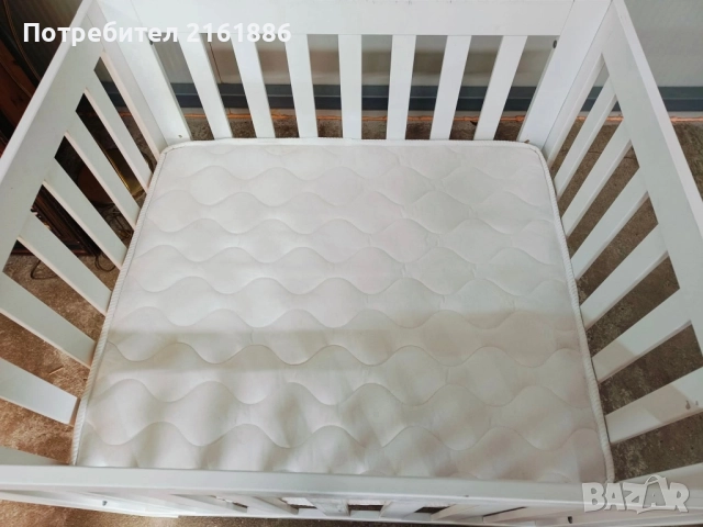 Бебешка кошара с матрак , снимка 2 - Бебешки легла и матраци - 51444269