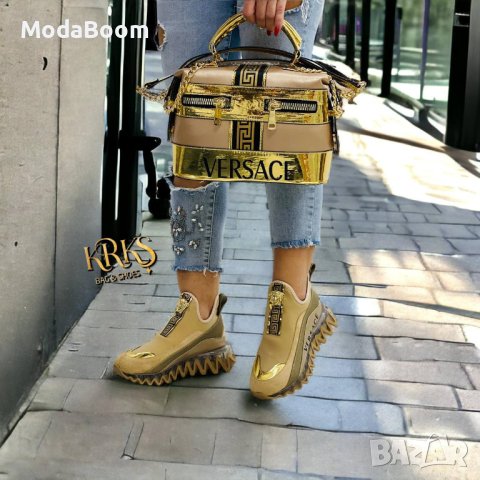 🔥Versace уникален дамски комплект🔥, снимка 2 - Маратонки - 43420457