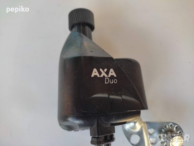 Продавам колела внос от Германия НОВИ халогенни фарче стопче и динамо AXA DUO, снимка 10 - Аксесоари за велосипеди - 37576759