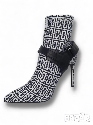 Дамски боти с ефектна каишка , снимка 3 - Дамски боти - 51848909