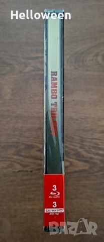 TRILOGIE RAMBO - COMBO UHD 4K + BD - STEELBOOK [Blu-ray] , снимка 3 - Blu-Ray филми - 53230842