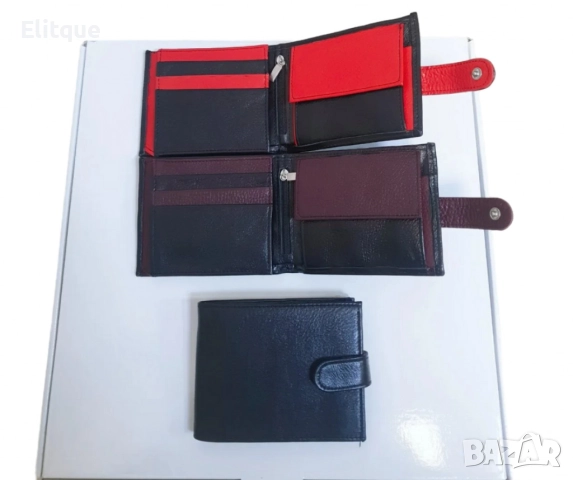 Елегантен к. портфейл с многофункционален дизайн и стилни детайли, снимка 3 - Портфейли, портмонета - 52813793