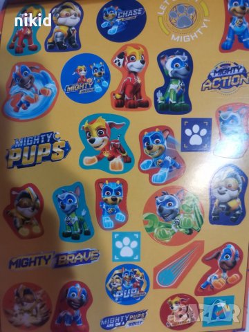 600 бр PAW Pes Patrol Пес Патрул книжка албум самозалепващи лепенки стикери, снимка 2 - Други - 37488721