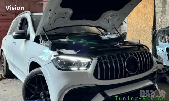 Фарове W167 Стопове Facelift  GLE Mercedes фар стоп броня, снимка 6 - Части - 49478295