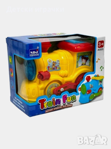 Детски Влак локомотив движещ се на батерии , снимка 4 - Музикални играчки - 48433117