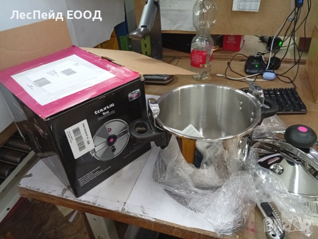 Тенджера под налягане Taurus MOMENTS CLASSIC 6 L, снимка 2 - Съдове за готвене - 53517200