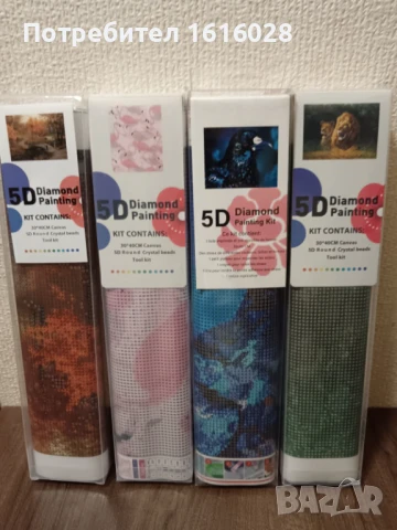 Диамантен 5D гоблен Фламинго., снимка 5 - Гоблени - 50634969