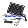 Соларен панел 15W с USB, накрайници за зареждане на телефони, батерии, снимка 2
