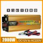 Инвертор на напрежение, UKC, 12V / 24V 220V, мощност 2000W, снимка 1