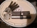 Нов Ямков патрон секретна ключалка, 31/37, DIN, 5 ключа, CASSA, снимка 1 - Входни врати - 43646895