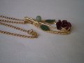 дамско колие с цветя, снимка 11