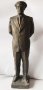 Масивна бронзова скулптура на Георги Димитров, снимка 1 - Антикварни и старинни предмети - 42960223