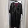 Черна рокля екокожа, снимка 3