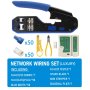 Комплект клещи за кримпване STELS SN-69, Тестер, RJ11, RJ12, RJ45, снимка 2