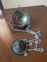 Посребрено кандило старинно , снимка 1