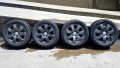 Оригинални алуминиеви джанти със зимни гуми за Audi Q7 и VW Touareg 18цола 5х130 8J ET56, снимка 1 - Гуми и джанти - 32904167
