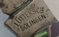 Стар колекционерски сгъваем нож Loewen Messer Solingen Германия. марк., снимка 8