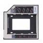 Caddy, HDD/SSD Кади, Адаптер за втори хард диск, Sata-Sata с дебелина 9.5 мм, снимка 2