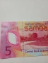 САМОА БАНКНОТА 5 ТАЛА 2023 Г , снимка 2