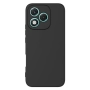 Силиконов кейс bSmart Silicone Soft Cover, За Honor 400 Lite, Черен и Протектор, снимка 1