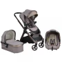 Бебешка/Детска количка Bebe stars puerto 3 в 1 + подарък, снимка 6
