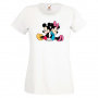 Дамска тениска Mickey & Minnie Мини Маус,Микки Маус.Подарък,Изненада,, снимка 9