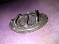 Метална маркова тока американска винтидж BevBuckle The  Beer buckle отлична 112х87х22мм, снимка 14