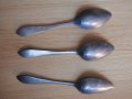  3 бр. готически калаени оловни лъжици пютър pewter, снимка 4