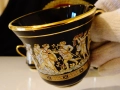 Гръцка чаша с чиния,24 карата злато. , снимка 5