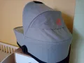 Кош за новородено Cybex Cot S, цвят Lava Grey, снимка 1
