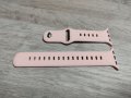 Силиконова каишка за Apple Watch Pink ML 38/40/41mm, снимка 1 - Смарт часовници - 39948273