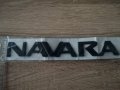 черен надпис емблема Нисан Навара Nissan Navara, снимка 3