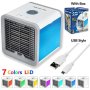 Мини климатик Air Cooler , въздушен охладител USB охлаждане, 12V USB, снимка 5