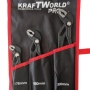 Комплект Водопроводни Клещи тип гарги Kraftworld pro – 3 части 175 мм, 250 мм, 300 мм с калъф, снимка 2
