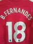 Manchester United Fernandes Adidas оригинална тениска фланелка Манчестър Юнайтед , снимка 3