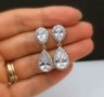 Нови дамски елегантни обеци "Cristal drops", снимка 1 - Обеци - 23901750