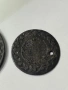 две османски сребърни монети 1 куруш и 5 куруш 1223 година , снимка 8