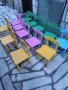 Цветни детски столчета изработени от бук.Производител 