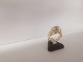 Златен мъжки пръстен с циркон 2, снимка 3